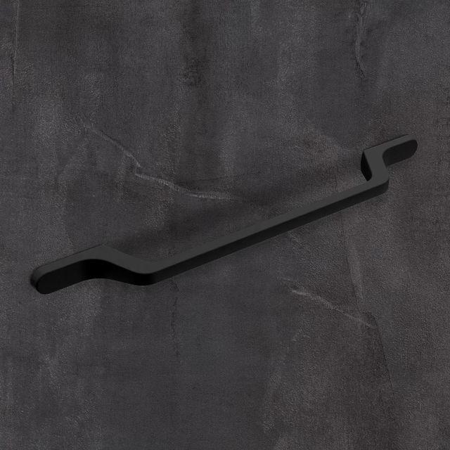 Produktbild Hettich Griff Orsaria Schwarz matt 160 mm