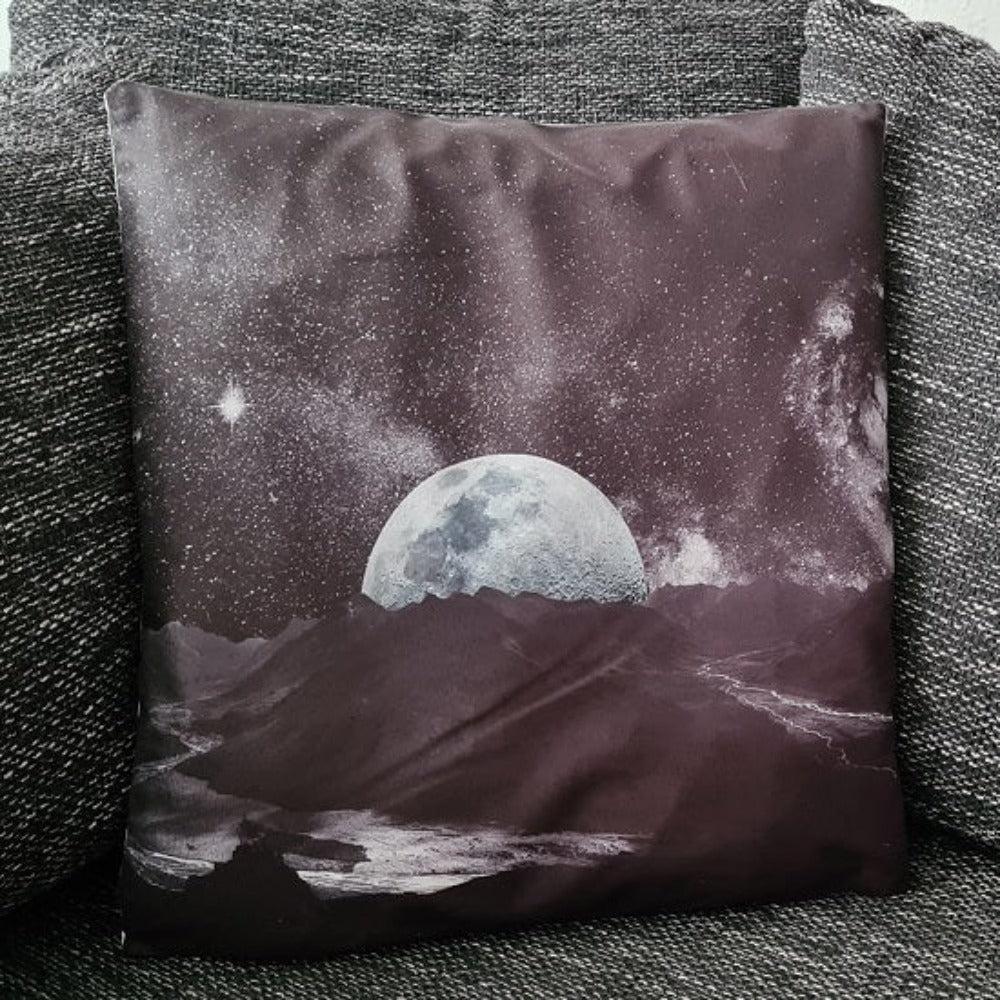 Tinisu, Dekokissen, Kissenbezug Berge, Mond & Sterne - 45cm x 45cm (45 x 45 cm)