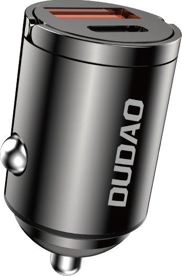 Dudao R3MAX USB + USB-C 48W Car Charger
