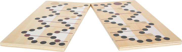 Actual product image small foot Ludo and ladder game "Gold Edition (German)