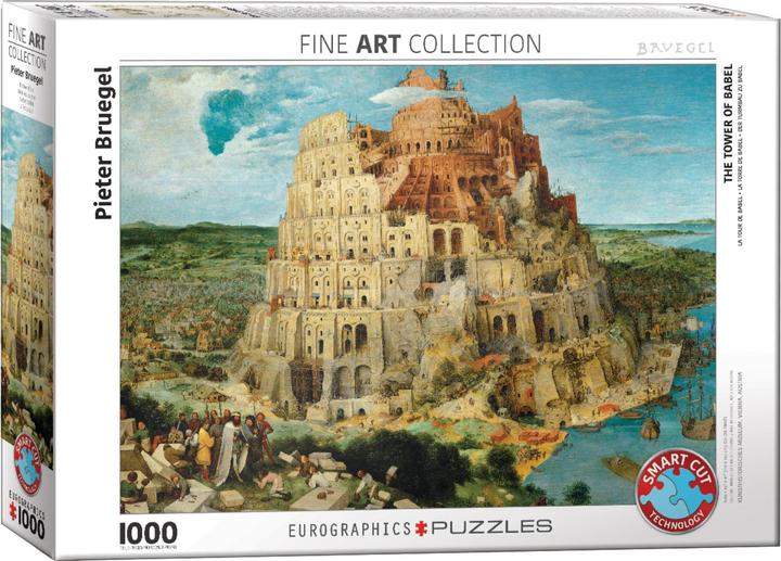 Actual product image Eurographics The Tower of Babel by Bruegel (1000 pieces)