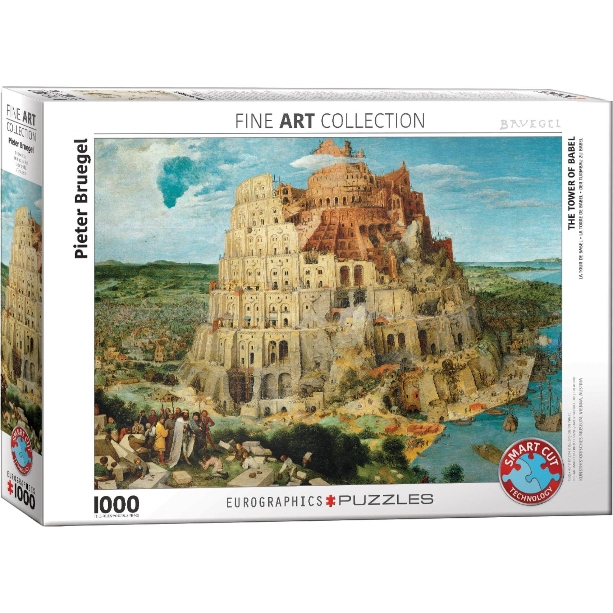 Eurographics Der Turm zu Babel von Bruegel (1000 Teile)