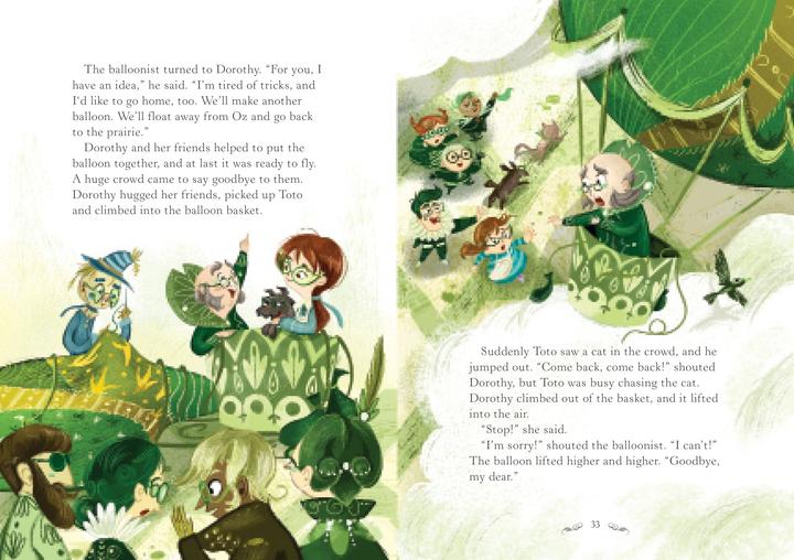 Produktbild Usborne English Readers Level 3: The Wizard of Oz (Englisch, Davide Ortu, L. Frank Baum, Mairi Mackinnon, 2016)
