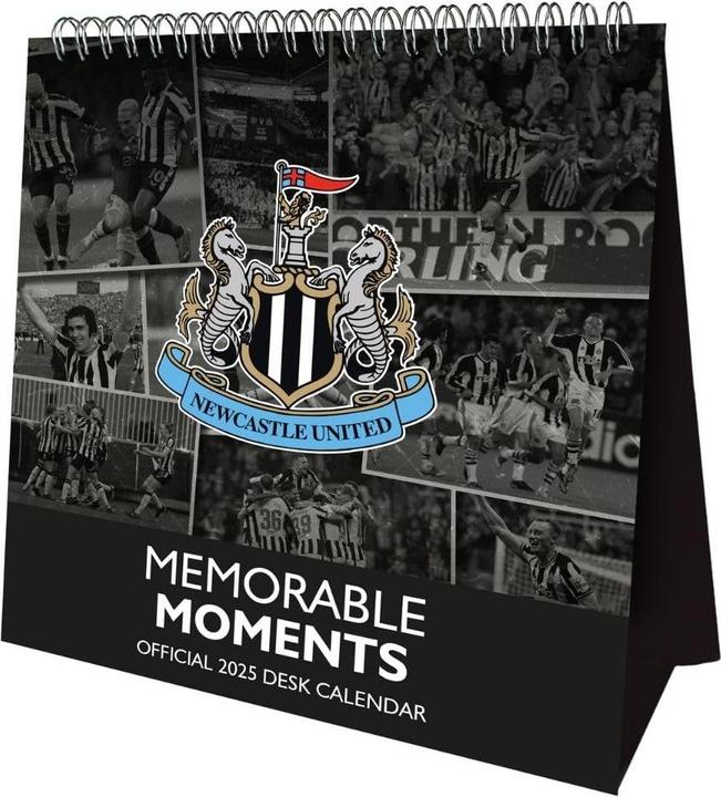 Produktbild Newcastle United FC Tischkalender Memorable Moments 2025