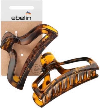 Actual product image dm ebelin Ebelin, hair clip T-shell look with cut-out, 1 piece (1 pcs.)