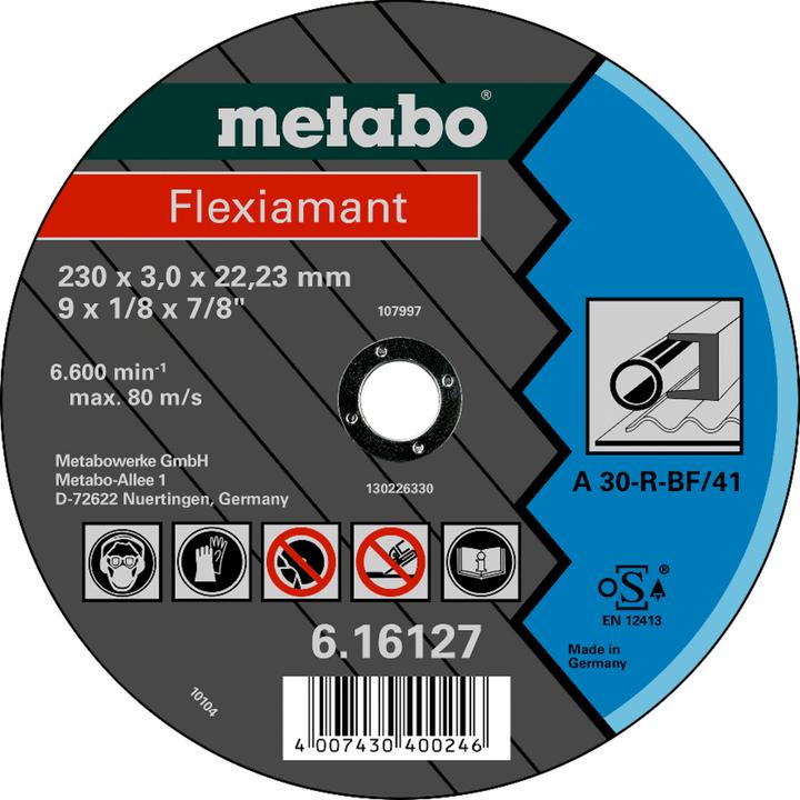 Image du produit Metabo WPB 36-18 LTX BL 24-230 Quick (230 mm)