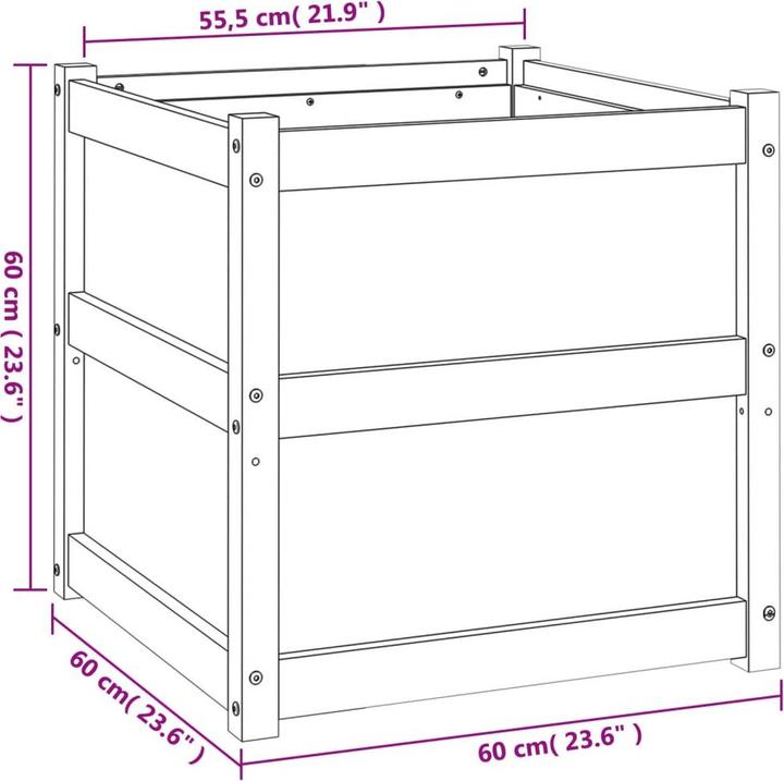 Immagine prodotto vidaXL Pflanzkübel