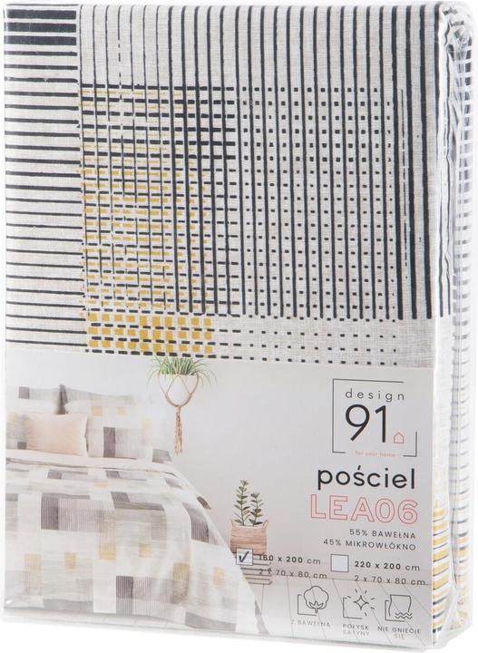 Produktbild Eurofirany D91/POS/LEA/06 220X200 70X80/X2 (Bettwäsche Set, 220 x 200 cm, 70 x 80 cm)