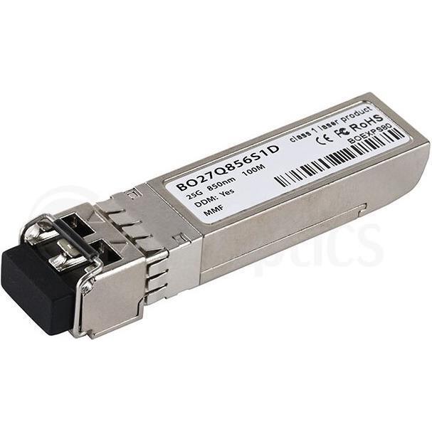 BlueOptics Kompatibler Dell W4GPP BO27Q856S1D SFP28 Transceiver, LC-Duplex, 25GBASE-SR, Multimode Fiber, 850nm, Transcei...