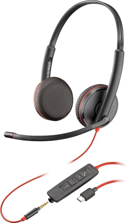 Produktbild HP Blackwire C3225 Stereo USB-C (USB-C)