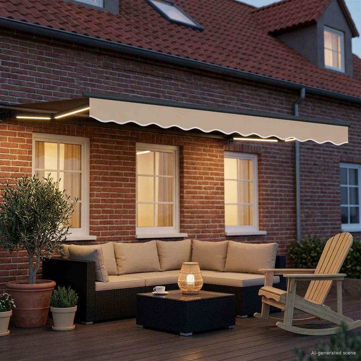 Produktbild vidaXL Manuelle Markise (2.50 m)
