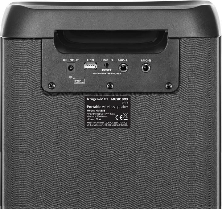 Actual product image Krüger&Matz Music Box Ultra portable wireless speaker (8 h)