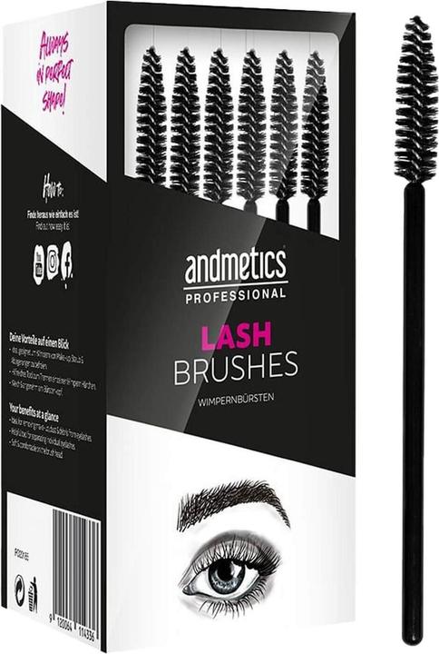 Immagine prodotto Andmetics - Spazzole per ciglia (Eyeliner)
