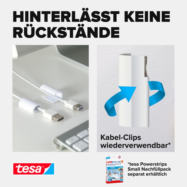 Produktbild tesa Powerstrips Kabelclip