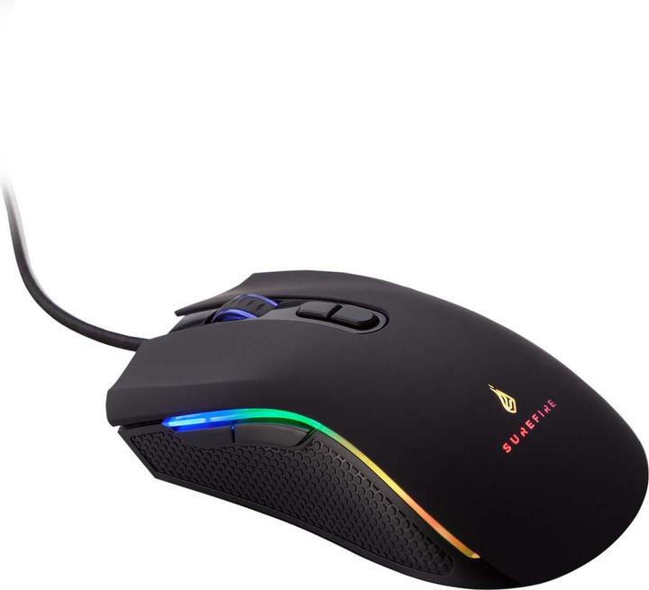 Actual product image SureFire Hawk Claw Gaming 7-Button Mouse with RGB (Cable)