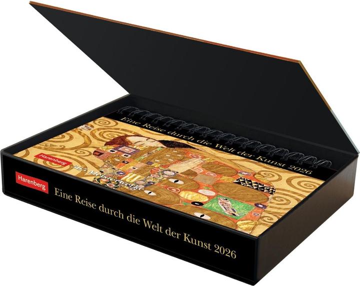 Produktbild Harenberg Eine Reise durch die Welt der Kunst Premiumkalender 2026 - 365 Meisterwerke (23 x 17 cm, Harter Einband, Deutsch)