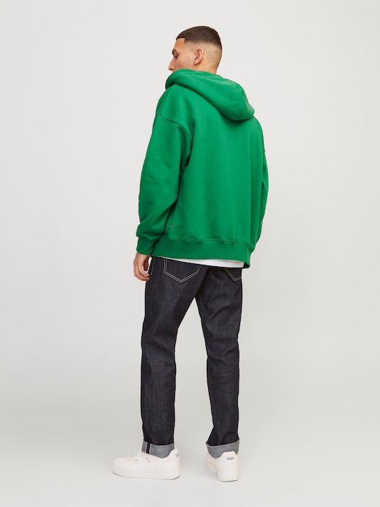 Produktbild Jack & Jones Plain Zip hoodie Kapuzenpullover mit Reissverschluss (M)