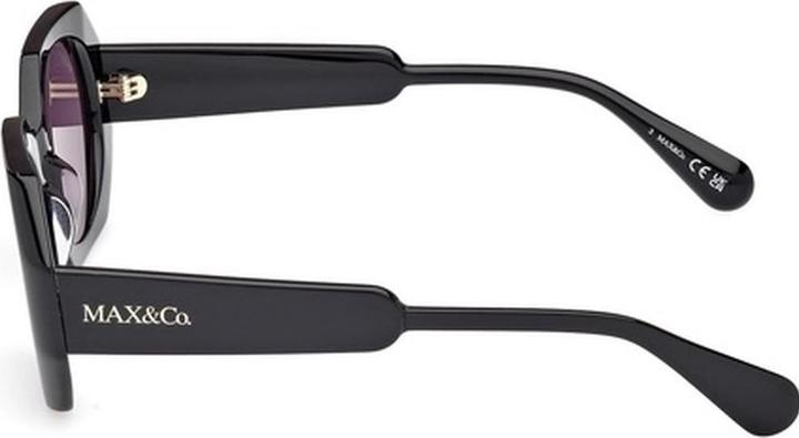 Immagine prodotto Latetobed Max & Co Mo0115 01A Shiny Black Sunglasses for Women 51/22/140