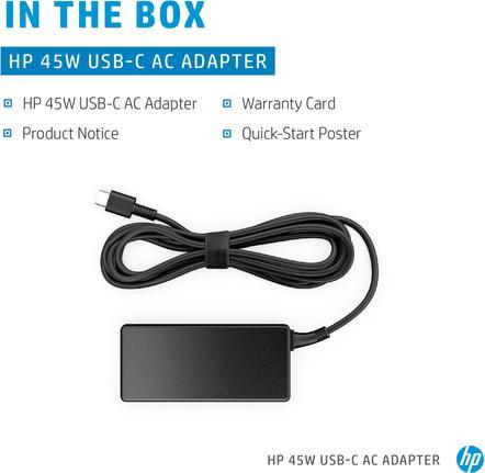 Produktbild HP 45 W USB-C-Netzteil (45 W)
