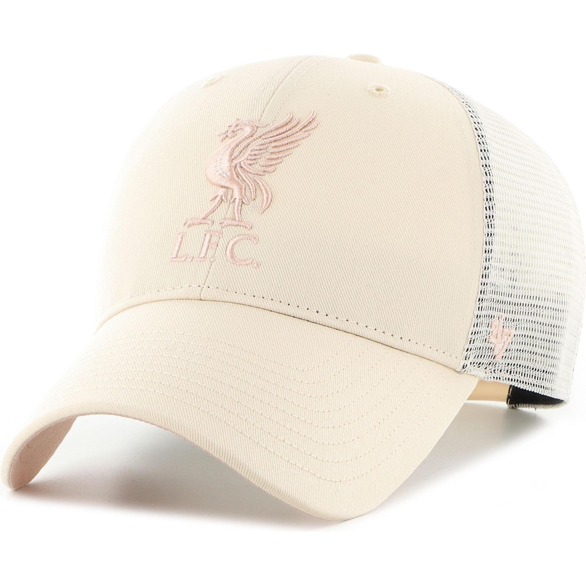 47 Brand, Herren, Cap, Trucker Snapback Cap - BRANSON FC Liverpool natural, Beige