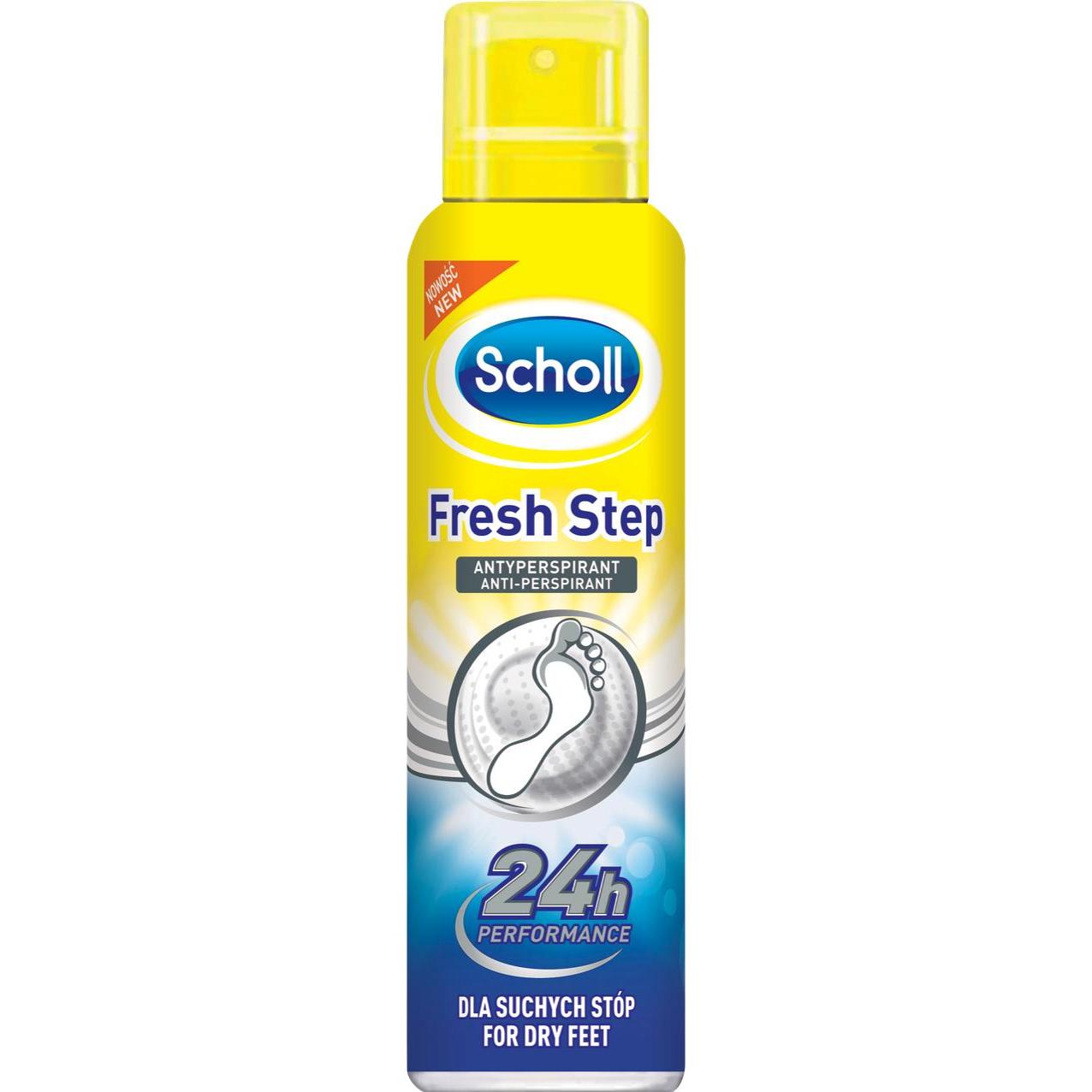 Scholl, Deo, Fresh Step (Spray, 150 ml)