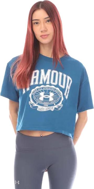 Under Armour - T-shirt court Manches courtes COLLEGIATE - Femme (42)