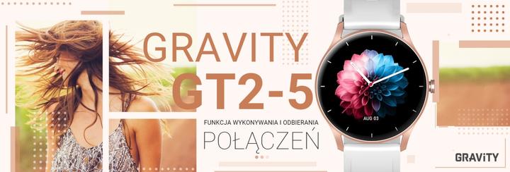 Produktbild Gravity Unisex GT2-5 – Bluetooth-Anrufe, individuelle Zifferblätter (sg019e) (45 mm)