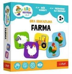 Trefl ABC Kleinkind-Bauernhofspiel für Kinder