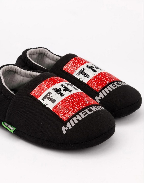 Actual product image Minecraft Boys Sequin Slippers (33)