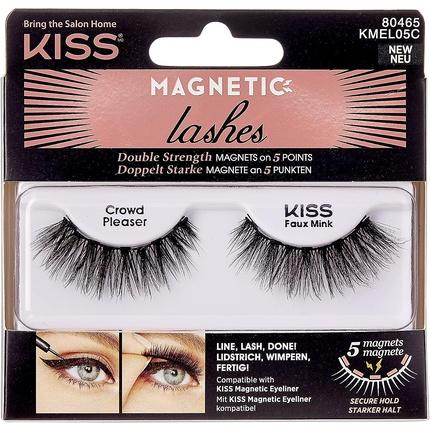 Actual product image KISS My Face - Magnetic Lashes Double Strength - Magnetic Eyelashes 05 Crowd Pleaser (Artificial eyelashes)