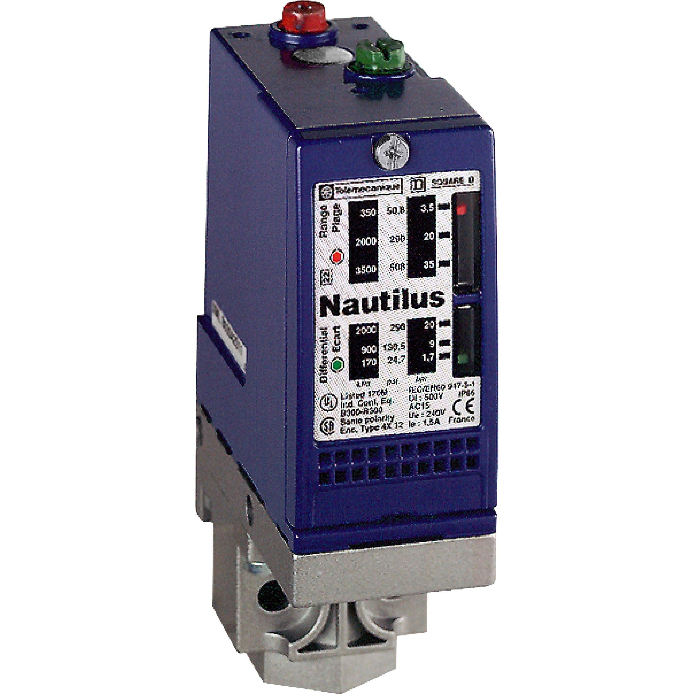 TE Sensors, Systemstromversorgung, Druckschalter XMLB035A2S11