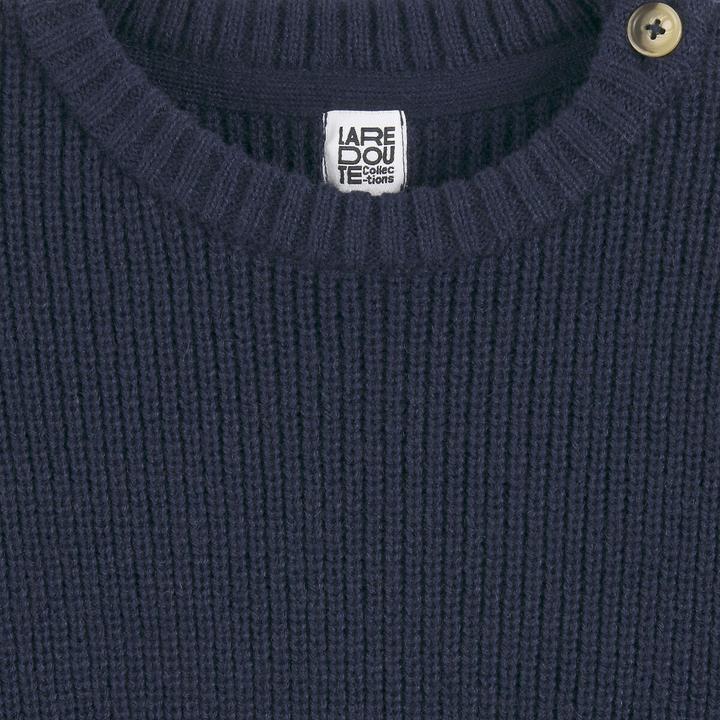 Image du produit La Redoute Collections Gestreifter Rundhals-Pullover aus rustikalem Strick (110)