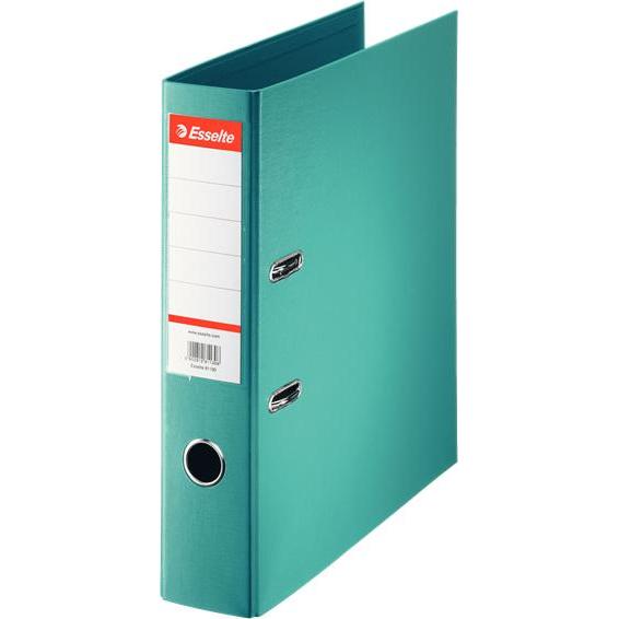 Dymo, Ordner, Plastik-Ordner Standard, DIN A4, 75 mm, türkis Einband innen und aussen mit PP-Folie kaschier (A4, 75 mm, ...