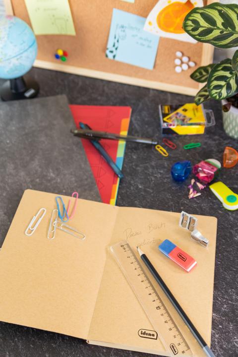 Image du produit Idena Gomme rouge/bleue