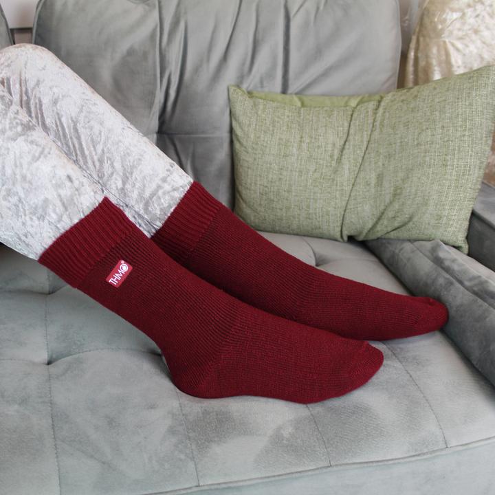 Produktbild Thmo 3er Pack Kinder Thermosocken | Crew Warme Socken (3er Pack, 37 - 38)