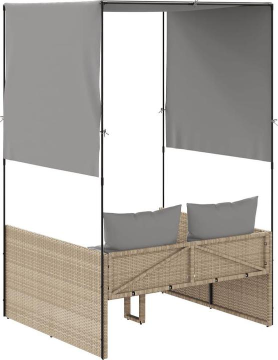 Immagine prodotto vidaXL Doppel-Sonnenliege (118 cm)