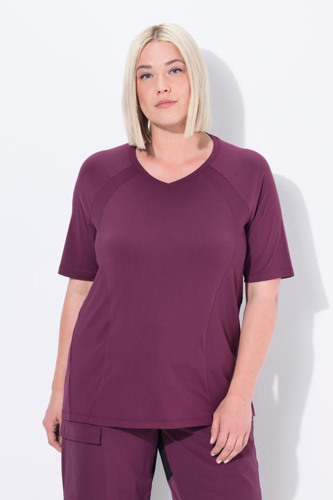 Immagine prodotto Ulla Popken Maglia funzionale ad asciugatura rapida con scollo a V e mezze maniche (56)