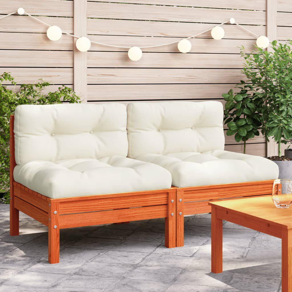 VidaXL, Gartenlounge, 10-tlg. Garten-Lounge-Set mit Kissen