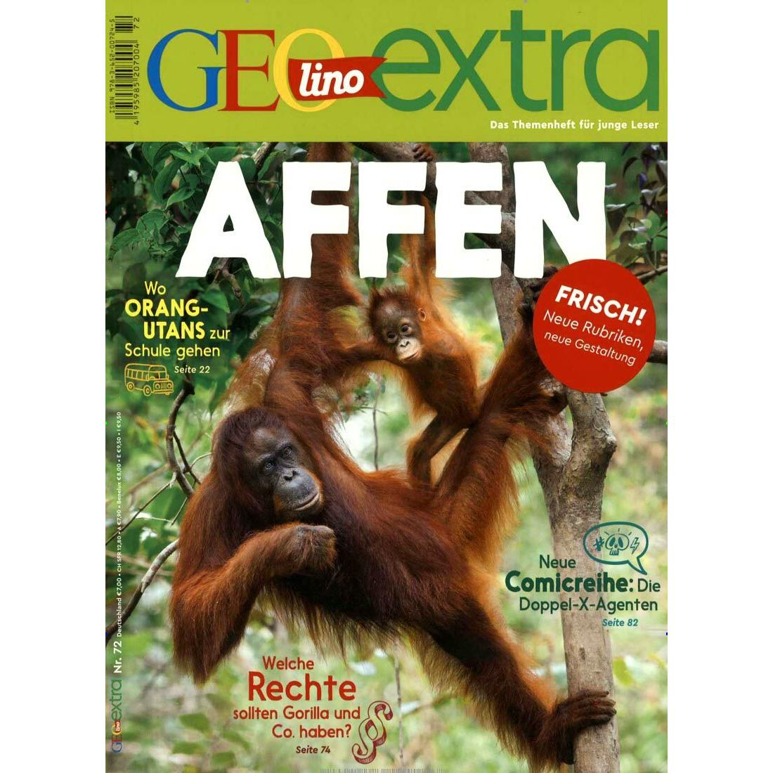 GEOlino Extra / GEOlino extra 72/2018 - Affen, Kinderbücher von Martin Verg