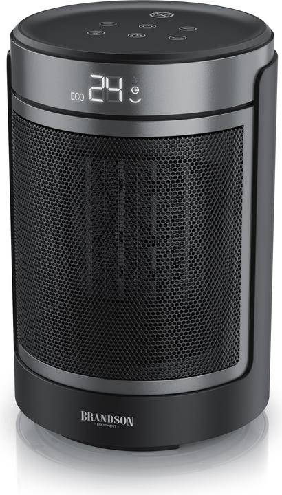 Produktbild Brandson Keramikheizlüfter mit Fernbedienung, Überhitzungs- und Umkippschutz, 1500 W, Oszillation, ECO Modus (1500 W)