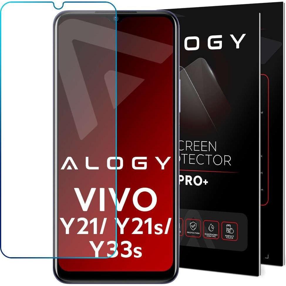 Horny Protectors Alogy SzkÅ‚o hartowane 9h Alogy szybka ochronna na ekran do Vivo Y21s / Y33s / Y21 (1 Stück, Vivo Y21s)...