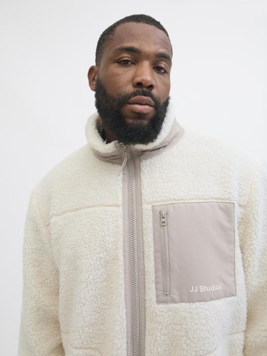 Actual product image Jack & Jones Plus Size Teddyfell Jacke Teddyfell Jacke (5XL)