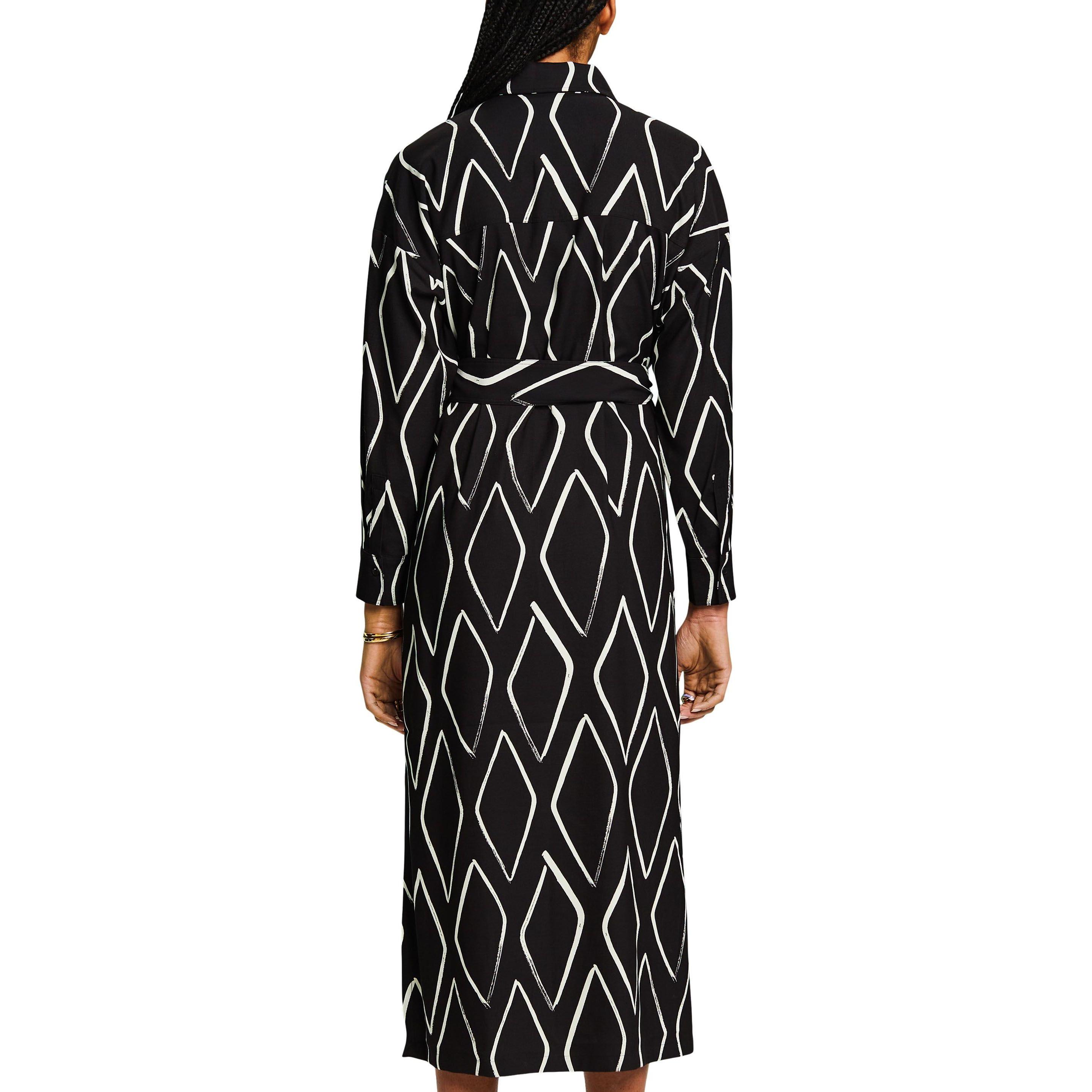 Esprit, Damen, Kleider, kleid utility, Schwarz, (32)