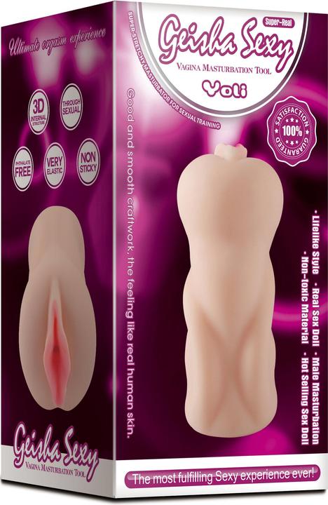 Actual product image Mistress YoliZ Vagina Shape Bag Pussy