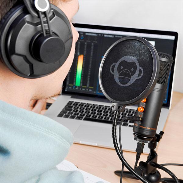 Immagine prodotto Monkey Banana Pulsante Muto USB Mico