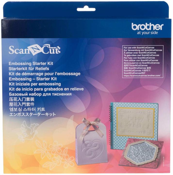 Actual product image Brother Scanncut embossing starter kit