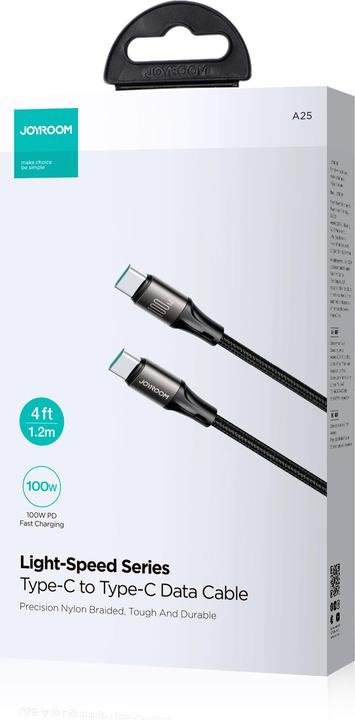 Produktbild Joyroom USB C — USB C (1.20 m, USB 3.2 Gen 1, 100 W)