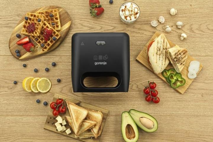 Produktbild Gorenje SM703GCB Sandwich maker, Power 700 W, Black