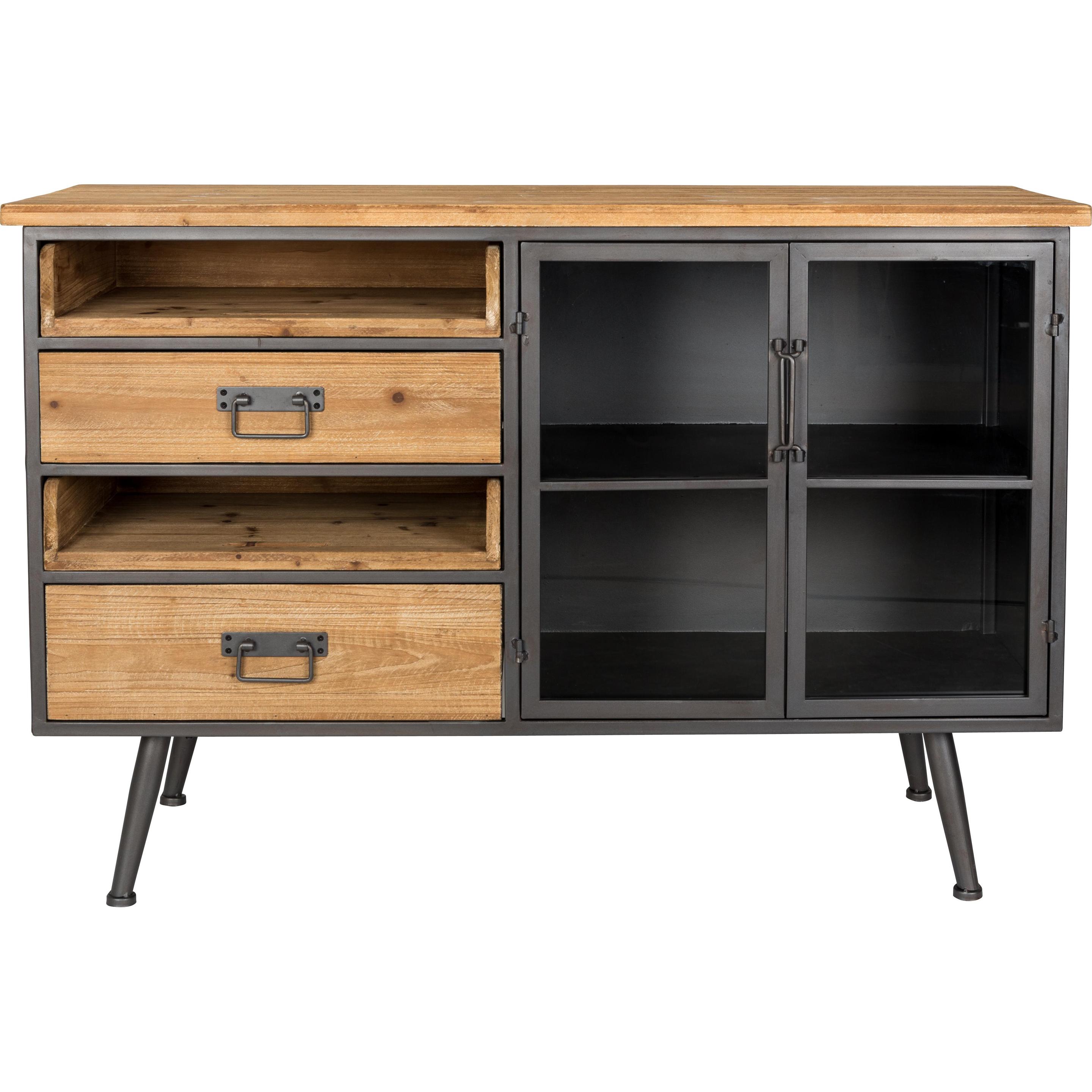 Thumbnail - White Label Living, Kommode + Sideboard, Damian (113 x 40 x 75 cm)