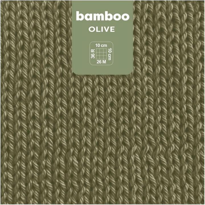 Actual product image Myboshi bamboo olive, B225 (125 m)